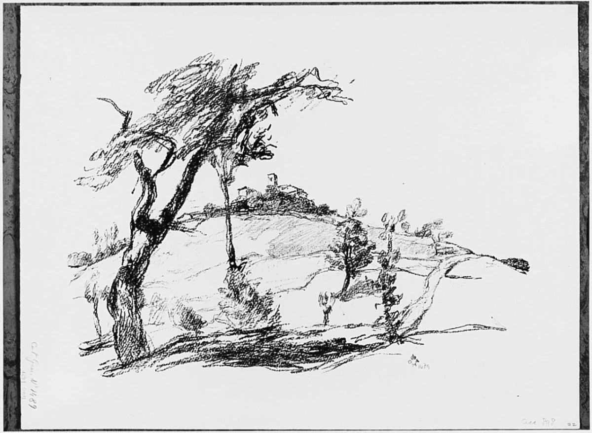 Paesaggio - Gabinetto Disegni e Stampe degli Uffizi, Firenze